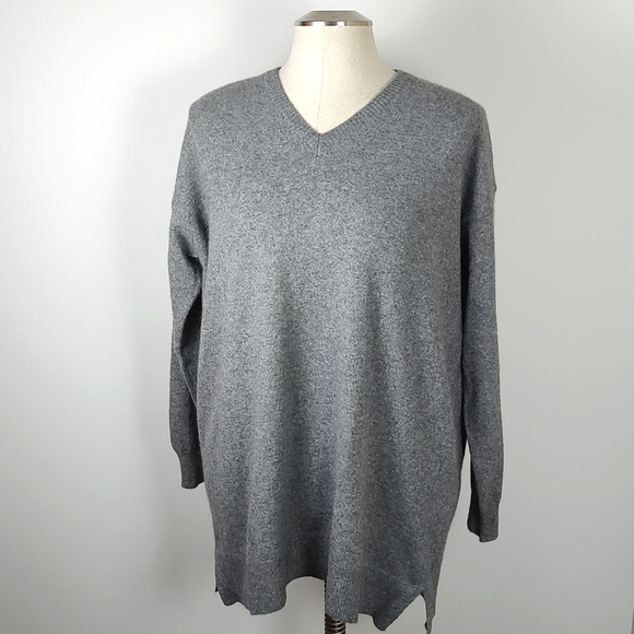 EUC 90s Angora Wool Made in Italy of Benetton Long Baggy Sweater Size Large - Picture 5 of 12